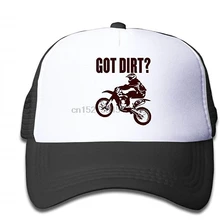 Бейсбольная кепка s детские шляпы от солнца Кепка Got Dirt Bike Motorcross Racing для мальчиков и девочек