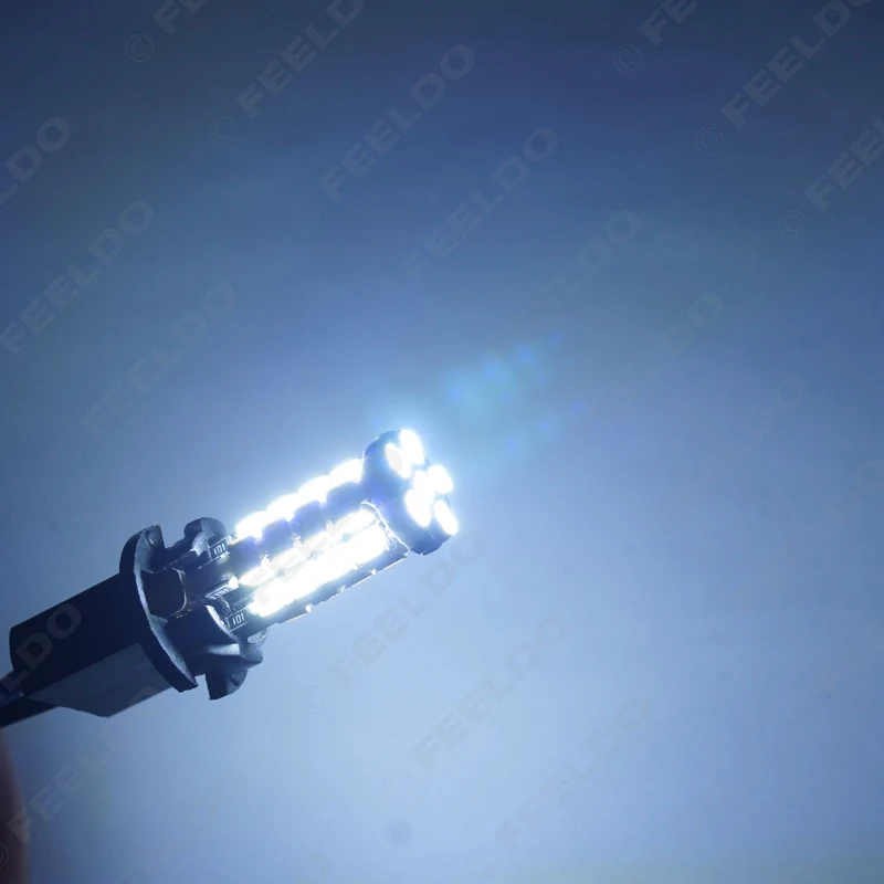 FEELDO для выведения токсинов, 40 шт 7-Цвет T10 2835 30SMD Canbus Error Free светодиодный индикатор автомобиля двери боковой габаритный фонарь# HQ1302