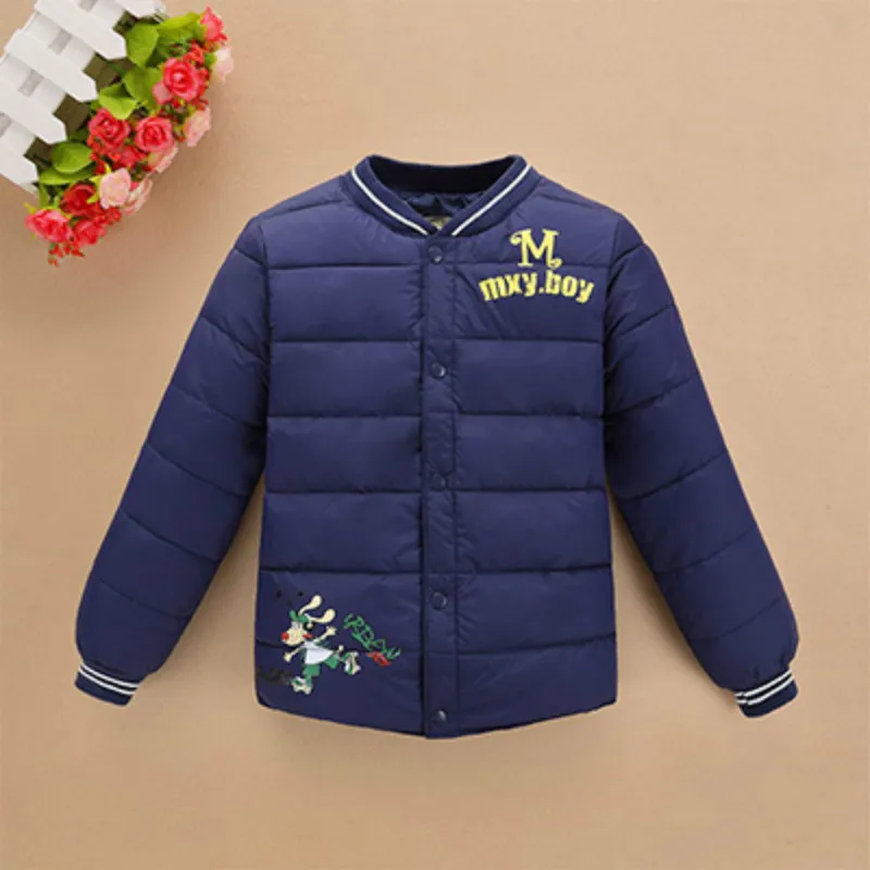 

Children's Outerwear Boy and Girl Winter Warm Coat Children Cotton-Padded Clothes unisex Down Jacket for kids 2-14 years