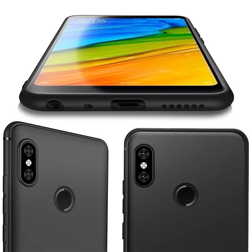 Matte TPU Frosted Silicon Phone Cover For Xiaomi Redmi 5 Plus Case Note 5 5A 6A 6 S2 4X 4 4A Mi 8 5x 6X A2 Mix 2 Mobile Cases