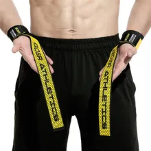 1 Пара Противоскользящие фитнес-запястье обертывания Кроссфит спортивный браслет вес ручные ремни гимнастические ленты для гантели штанги