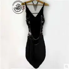 Стиль Костюмы для латинских танцев глубокий v-образный вырез конкурс латиноамериканских танцев платья для женщин Детские платья для латинских танцев S-4XL