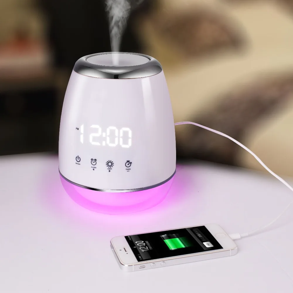 USB арома диффузор эфирное масло ультразвуковой увлажнитель пара очиститель