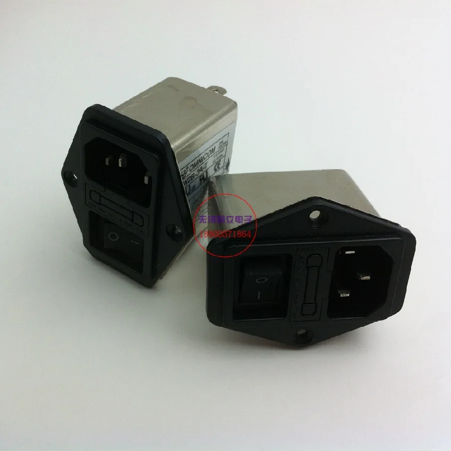 

Power filter socket insurance switch 220V10A power purifier CW2B-10A-T