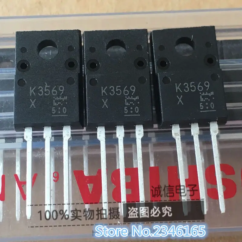 

10PCS 2SK3569 TO-220 K3569 TO-220F TO220 new MOS FET transistor