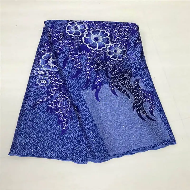 

DF!Latest African Lace Fabric 2019 High Quality Nigerian Lace Fabric 2019 Cord Tulle French Laces Fabrics With Stones ! L42352