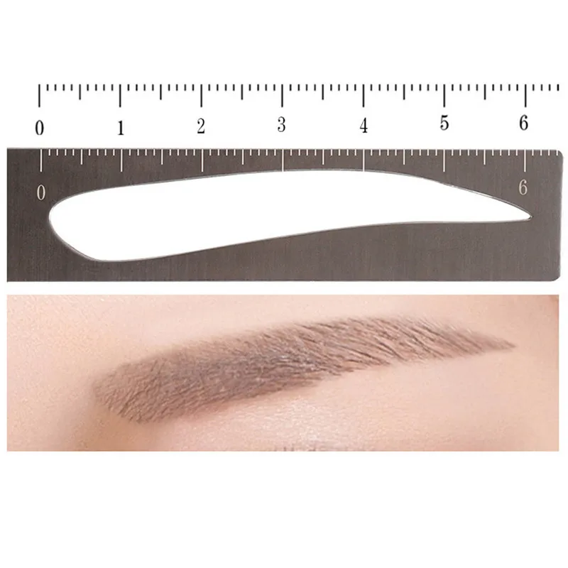 

MISS ROSE Eyebrow T-shaped Positioning Makeup Permanent Eyebrow Balance Ruler P#BB DROPSHIP