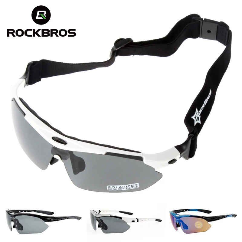 ROCKBROS المشي نظارات UV400 الاستقطاب النظارات الشمسية الرجال الرماية التكتيكية نظارات الصيد تسلق الرياضة نظارات الدراجات نظارات