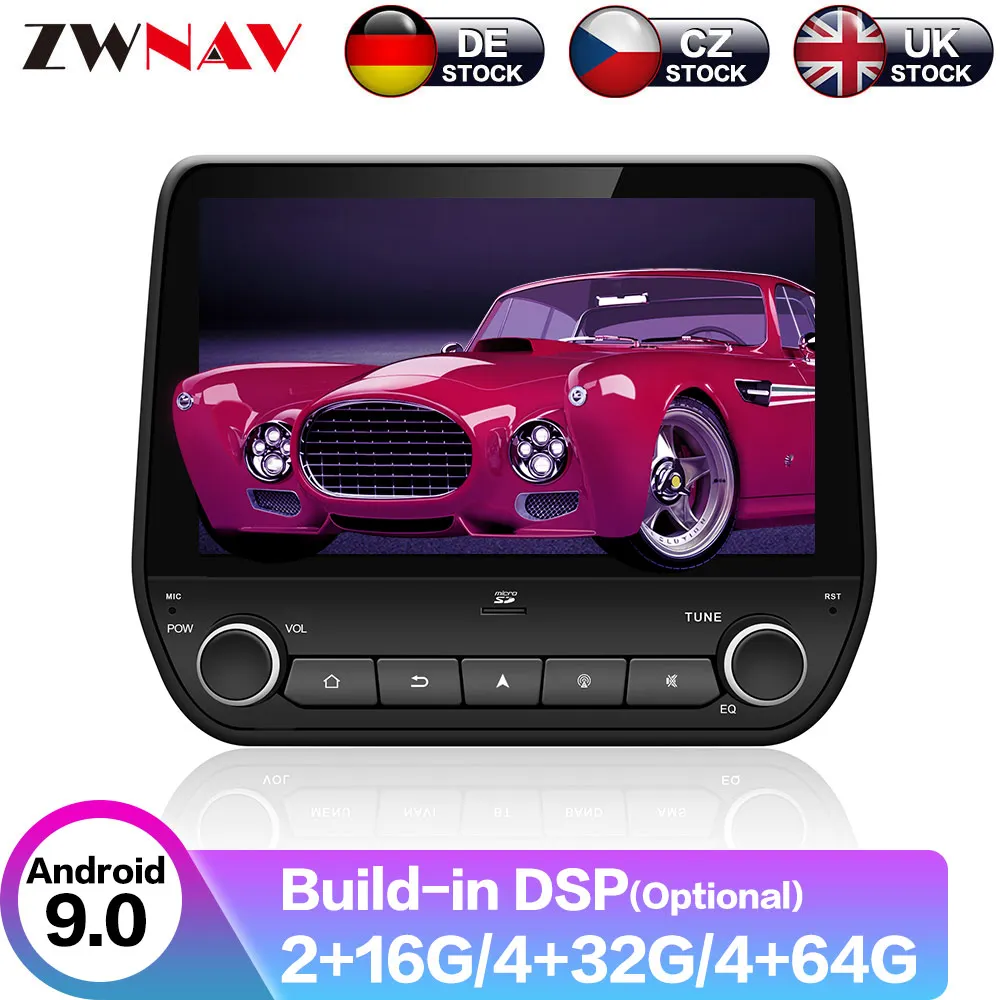 

Android 9 4+64G DSP Car Player GPS Navigation For Ford Ecosport Fiesta 2017 2018 Head Unit Multimedia Player Tape Recorder