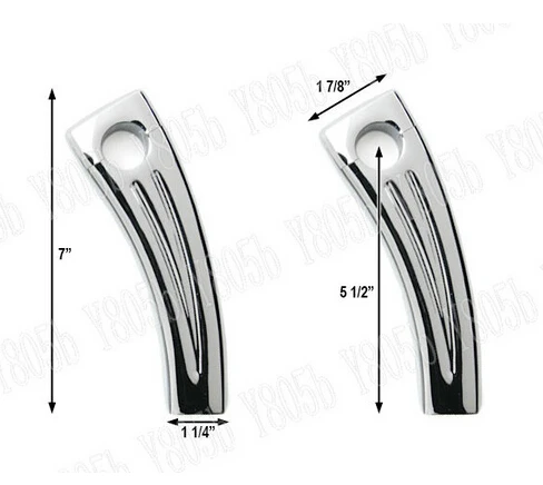 

Chrome 1" 25MM Handlebar 5.5" Risers For Yamaha VStar 400 650 1100 1300 Virago Xv 250 535 750 1100 Road Star Custom Chopper