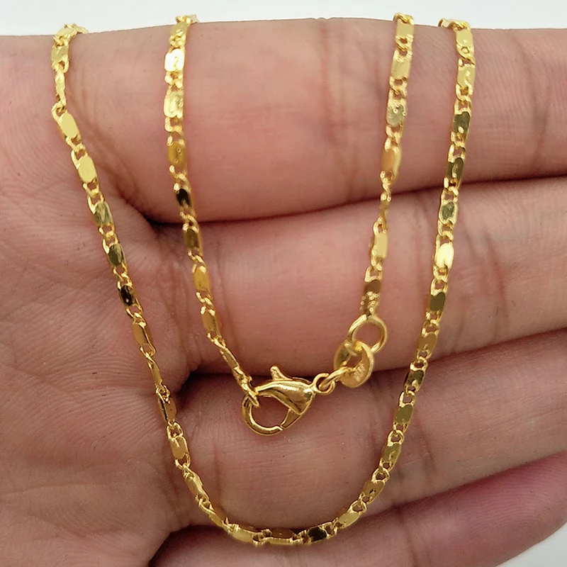 24K, ожерелье с цепочкой в виде змеи, ожерелье, массивное ювелирное изделие для женщин, ювелирные изделия из Стерлингового золота, чокеры, модные аксессуары