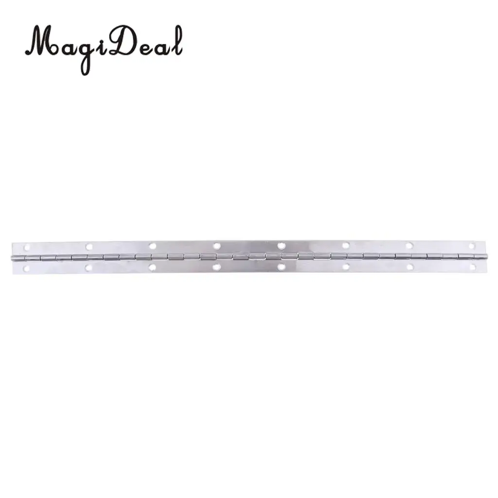 Durable 15'' X 1'' Stainless Steel Boat Piano Hinge Stainless Marine Deck & Cabin Hardware Single Water Sports Rowing Boats