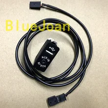 Абсолютно gps навигация USB AUX в разъем жгута адаптер для BMW E39 E46 E38 E53 X5