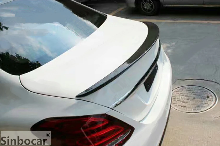 

ABS Plastic Painted Tail Trunk Lip Wing Primer Color Rear Spoiler For Mercedes E Class W213 Spoiler 4-Door Sedan 2016 - 2018
