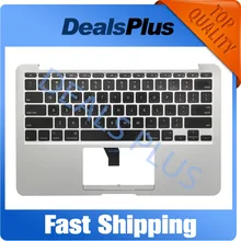 Б/у Подставка для рук для Macbook Air A1370 A1465 Упор для рук верхнюю крышку чехол с США клавиатура без сенсорной панели 2010 год