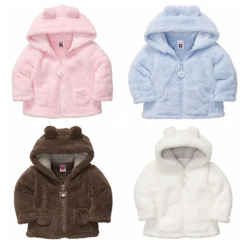 Manteau Pour Bebe Veste Polaire A Capuche Pour Enfants Vetements D Exterieur A La Mode Pour Garcons Et Filles Collection Automne Hiver 19 Livraison Gratuite Aliexpress