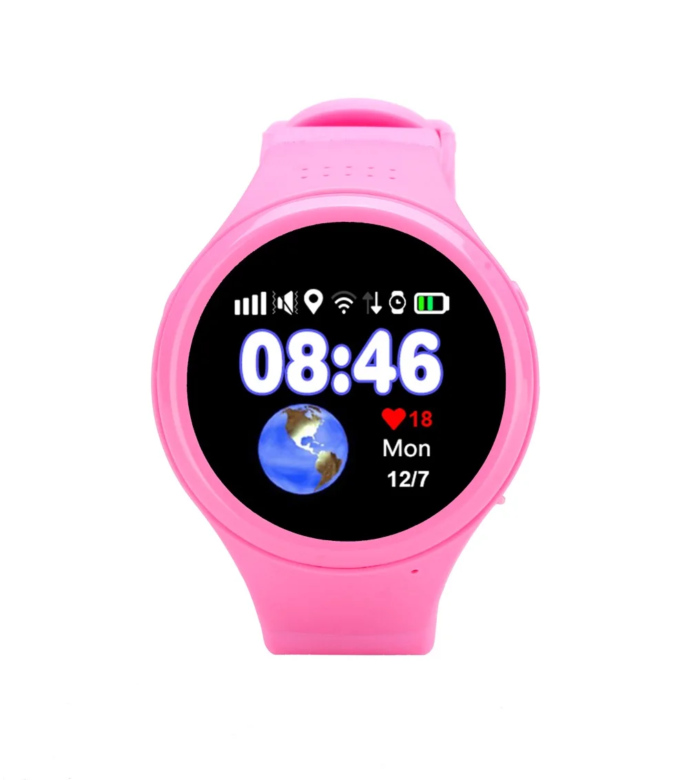 

New Child Smart Watch T88 With GPS Global Positioning Baby Watchs Kid Safe Anti-Lost Monitor SOS Call Location Device Tracker