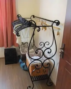

Fashion iron clothes rack display rack floor stand hanger hangers racks
