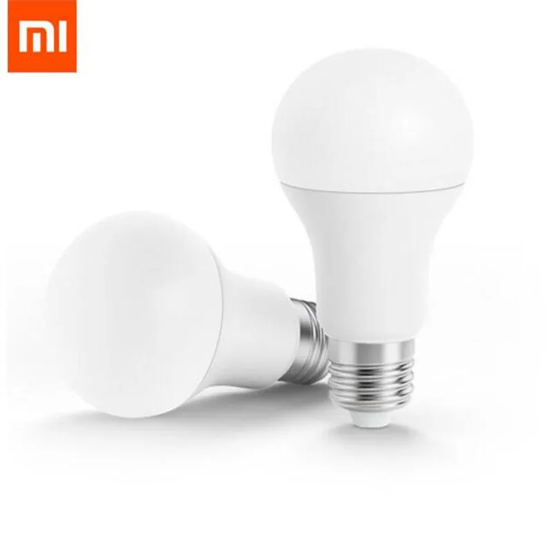 Bund светодиодный светильник Xiaomi Mijia Smart Белый светодиодный E27 лампа приложение WiFi Пульт дистанционного управления 3000 k-5700 k 6,5 W 450lm 220-240V 50/60 D5