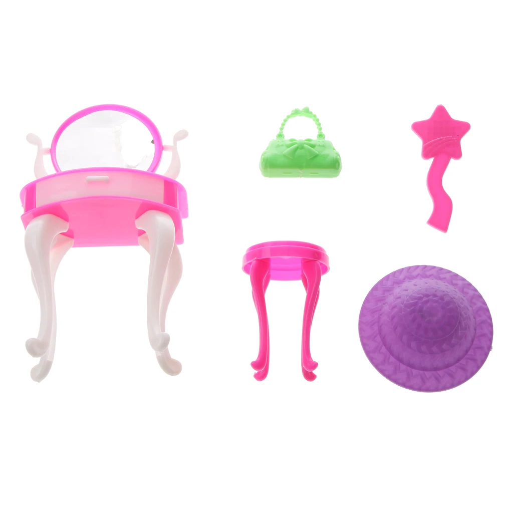 Buy Juguete Mini Dresser Dressing Table Stool Kits for