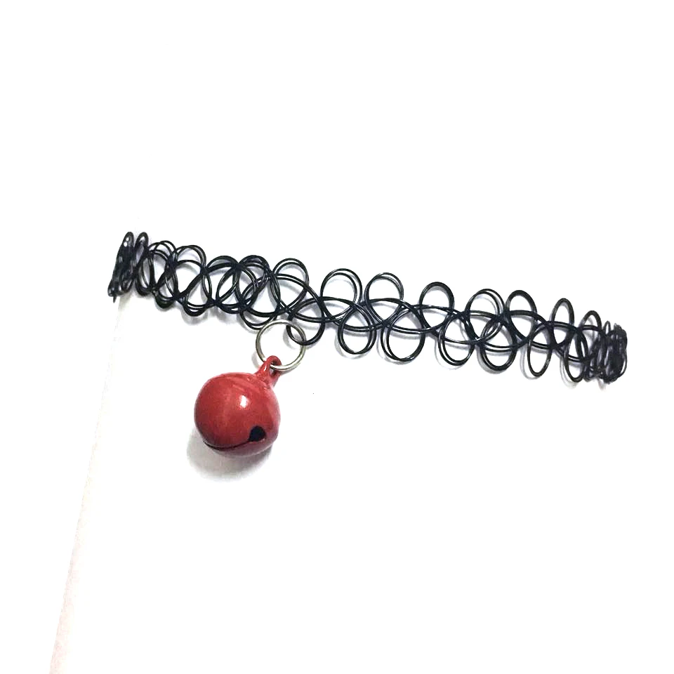 Винтажный Чокер-тату из эластичного материала ожерелье готический панк гранж