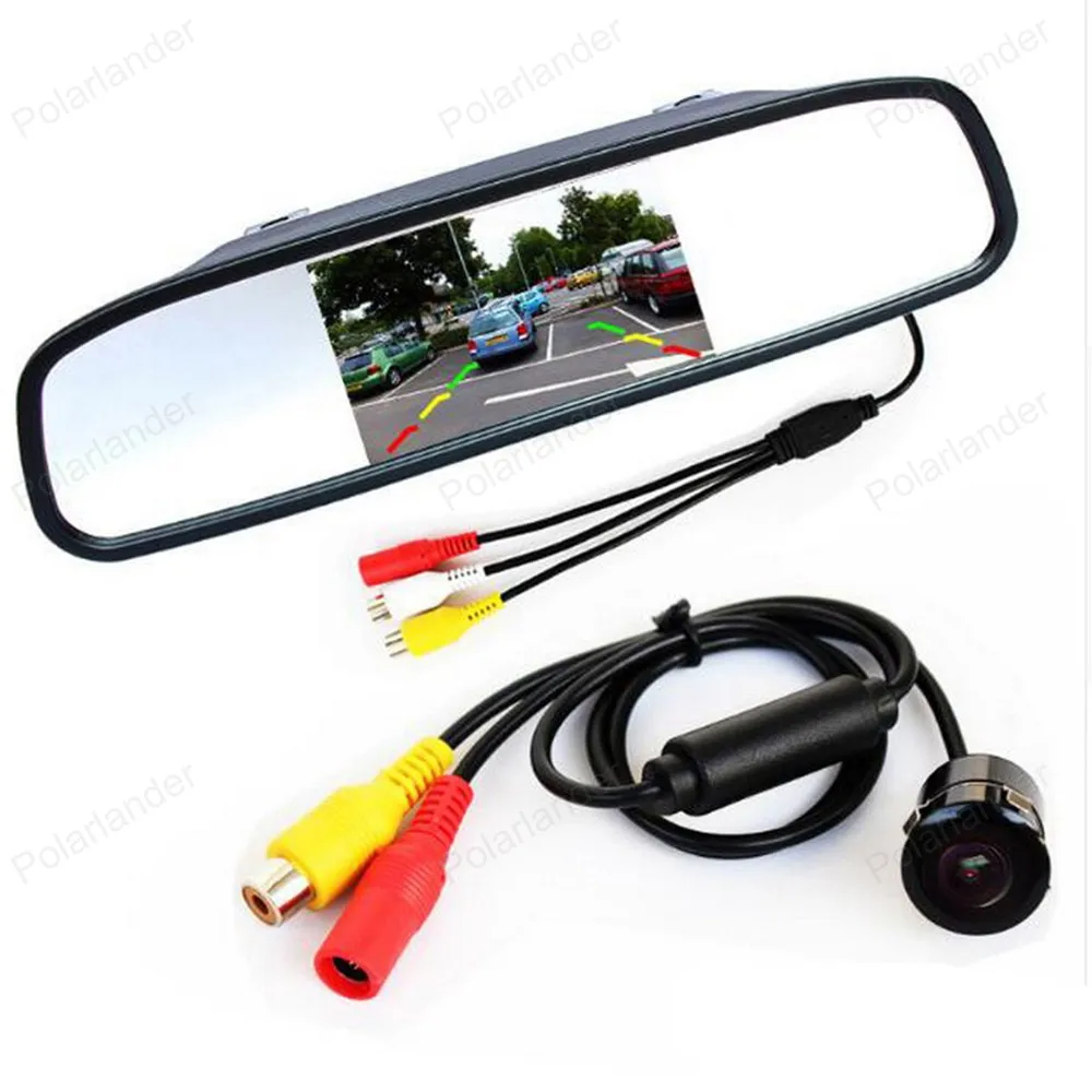 

Universal 5 inch TFT 800*480 Car Mirror Monitor with rear view parking Backup camera