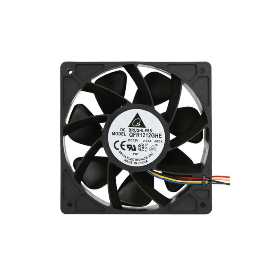 HIPERDEAL Новый 2x6000 об/мин охлаждающий вентилятор Замена 4 контактный разъем для Antminer