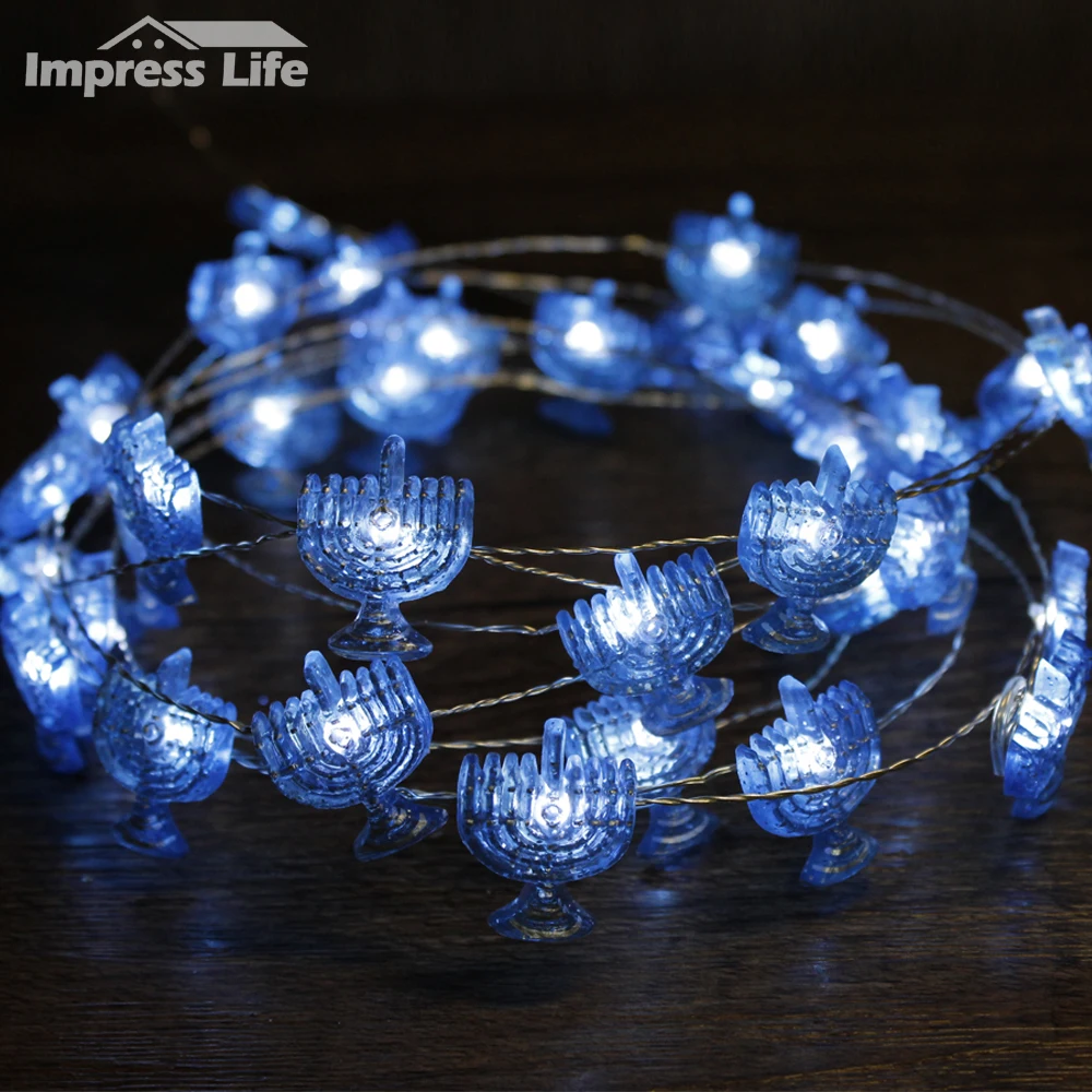 Buy Chanukah Hanukkah Menorah LED Fairy