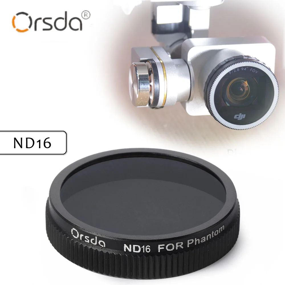 

Orsda ND16 Lens Filter for DJI phantom 4 phantom 3 for Gimbal Camera Ultraviolet Filter UAV Quadcopter drone parts accessories