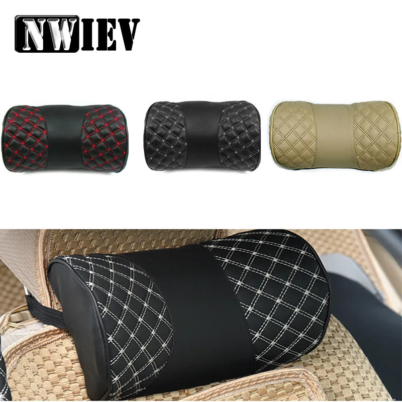 

NWIEV Massage Lumbar Support Cushion Car Seat Pillow For Renault Megane 2 3 Duster Hyundai 2017 Ix35 Creta BMW M X5 E53 E70 E87