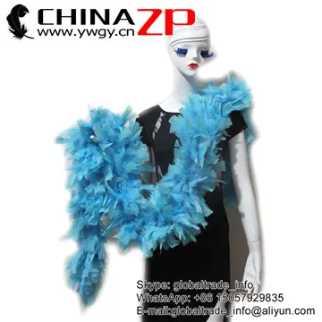 Chinazp Feathers розничная,, 2 ярда, 150 г, светло-голубые окрашенные турецкие плоские костюмы для русской танцев - Цвет: Light Blue