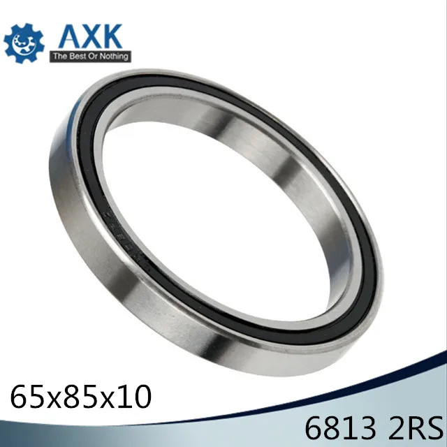 

6813 2RS ABEC-1 (4PCS) 65x85x10MM Metric Thin Section Bearings 61813RS 6813RS