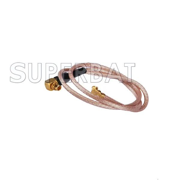 Superbat MMCX прямой штекер в UFL/IPX прямой угол Джек косичка кабель для антенны кабель в сборе RG178 20 см