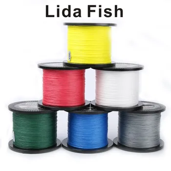 

Lida Fish Brand 7 colors 4 series vigorously 500 meters PE woven wire Japanese original silk imported wearable and durable