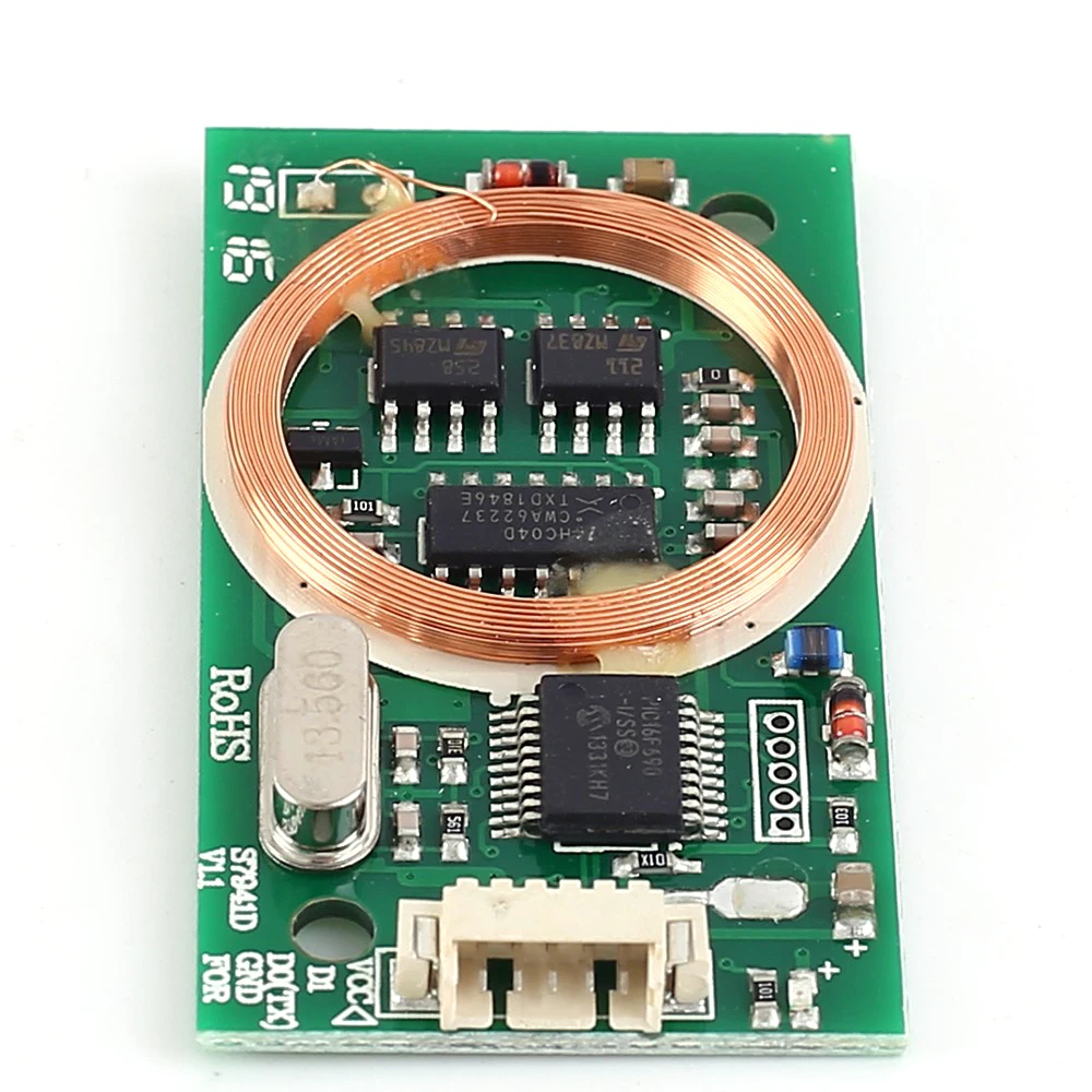 Двухчастотный 5V UART считыватель RFID Беспроводной модуль ISO14443A 13,56 МГц 125 кГц удостоверения личности для IC/ID/Mifare карты