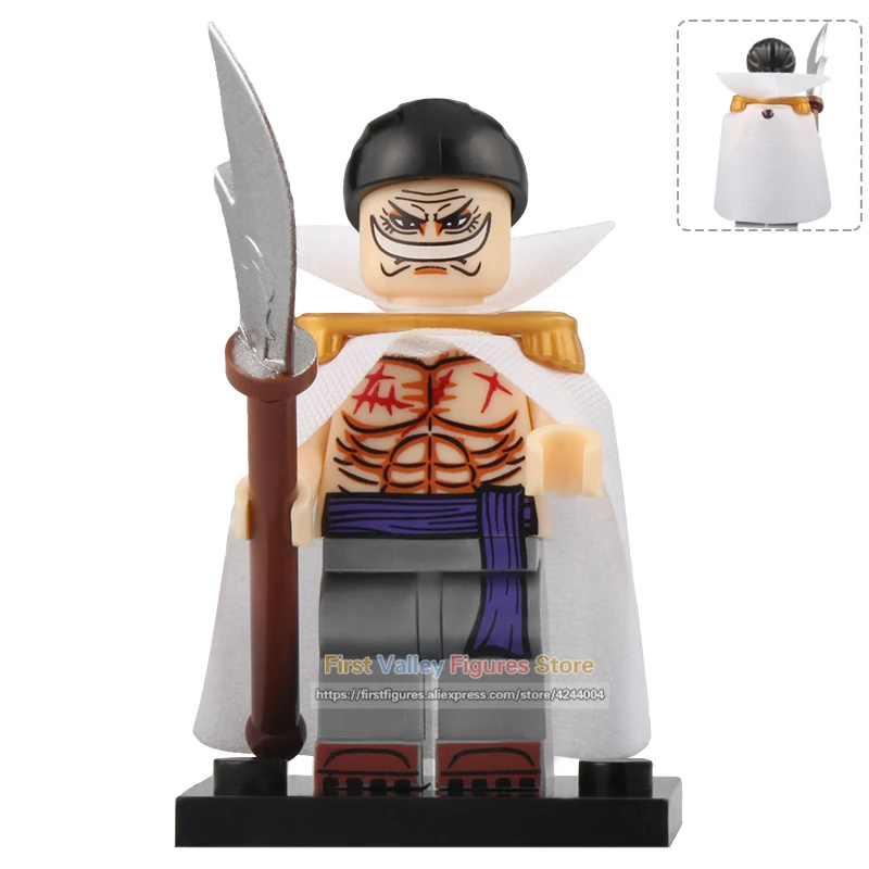 

DR.TONG 20PCS One Piece Anime Building Blocks Luffy Sanji Roronoa Zoro Franky Garp Action Figures Gift Toys for Children KT1008
