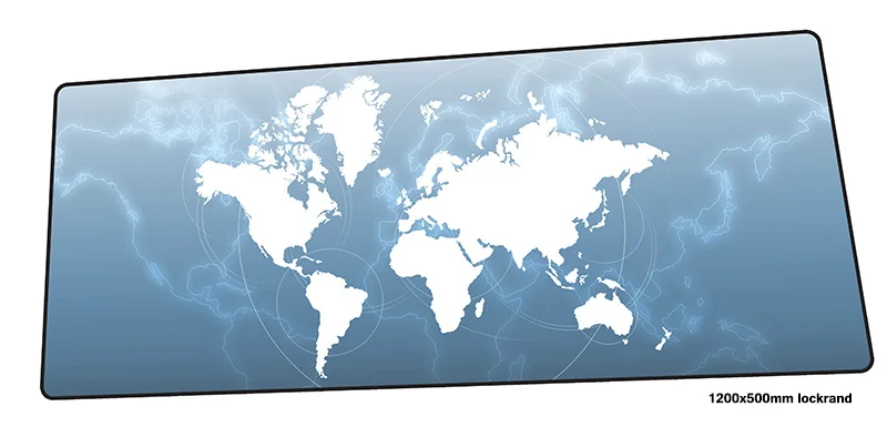 Карта мира коврик для мыши 1200x500 мм большой игровой коврик для мыши Коврик для геймера высокое качество игры компьютерный стол Клавиатура