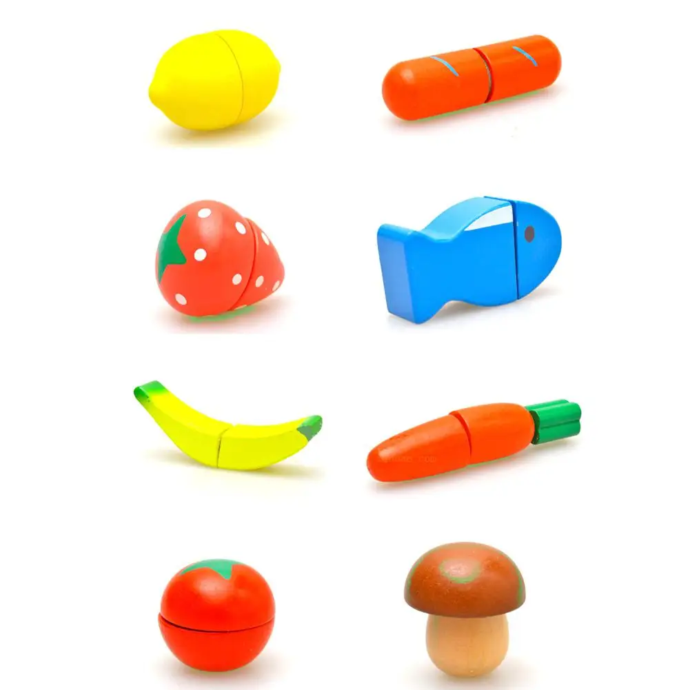 10 قطعة/المجموعة الأثاث لعب الاطفال خشبية منزل اللعب الفواكه الخضروات قطع اللعب مع ماجيك ملصق للأطفال 10 قطعة/المجموعة الأثاث لعب الاطفال خشبية منزل اللعب الفواكه الخضروات قطع اللعب مع ماجيك ملصق للأطفال