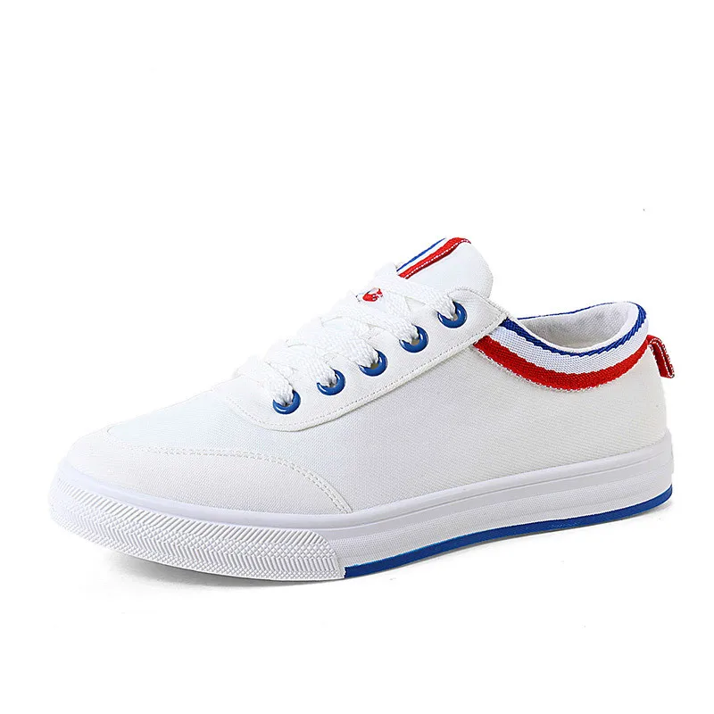 

Outdoor Flat Canvas Casual Shoes Women Walking Shoes Flower Slip-On Breathable Lightweight Moda Mujer White Shoes Women