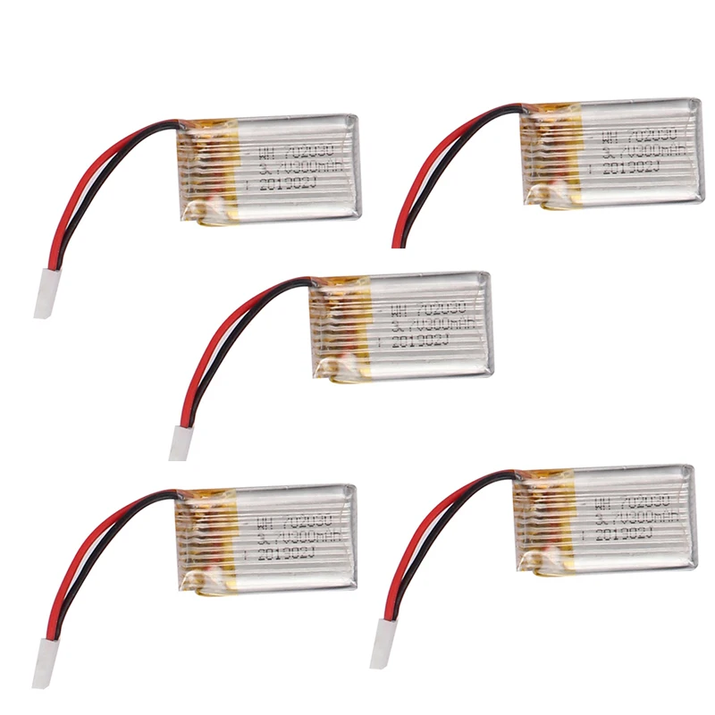 

5PCS 3.7V 300mAh Lipo Battery for QF008-Boeing 787 550mm RC Airplane Spare Part
