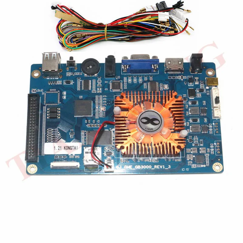 2448 в 1 игровая консоль PCB 3D аркадная панель Поддержка VGA HDMI для HD видеоигр Pandora
