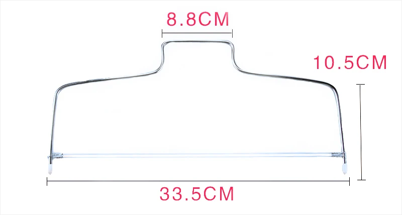 1 шт. Регулируемая проволочная слайсер для торта из нержавеющей стали резак для торта выравниватель одинарная/двойная линия для торта резак для хлеба инструменты для выпечки кондитерских изделий