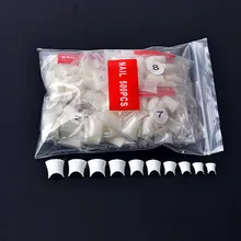 Manicure nail a duck20 pcs / Bag of natural color nail manufacturers selling fake nails duck feetEM3