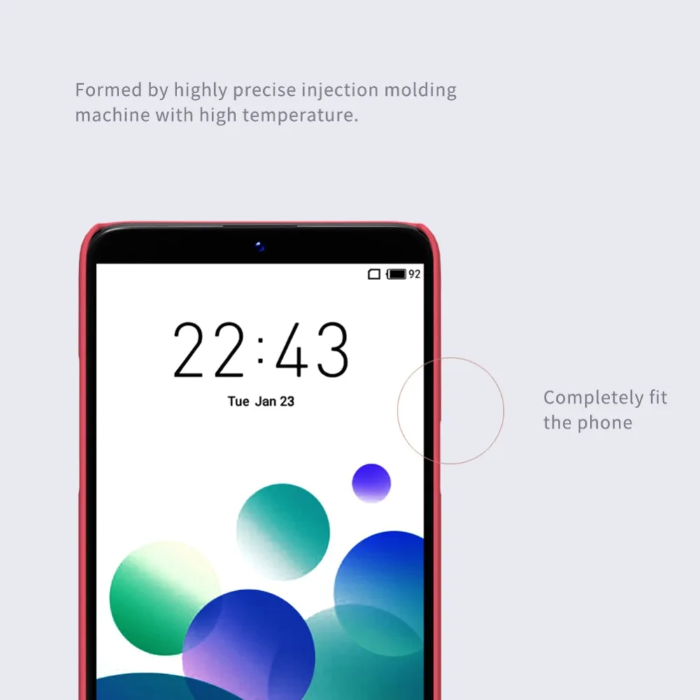 Чехол Nillkin для Meizu 15 Plus, жесткий пластиковый ПК матовый чехол для телефона для Meizu 15+, роскошный противоударный защитный чехол