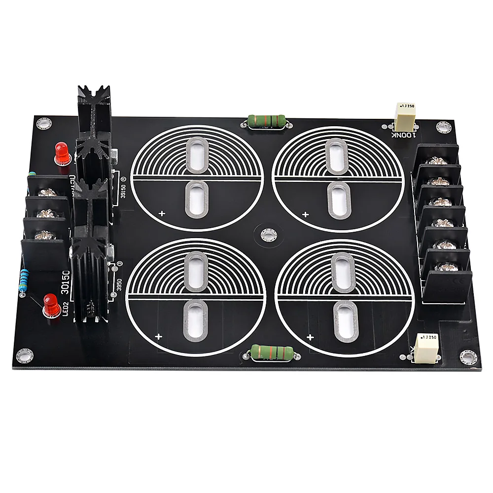 AIYIMA 120A плата фильтра высокой мощности Schottky выпрямительный фильтр HIFI DIY Плата