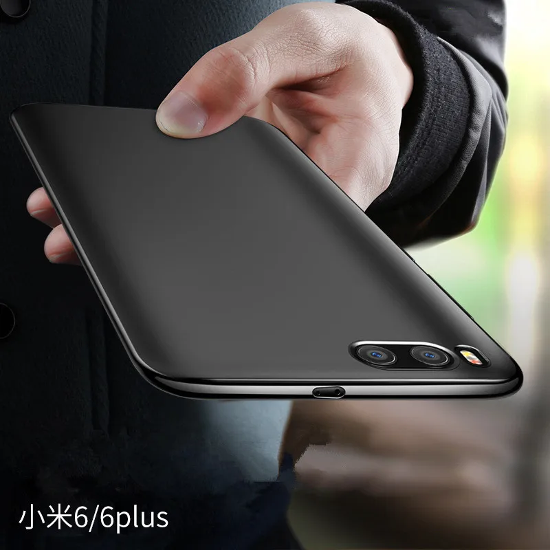 Ультратонкий матовый Силиконовый чехол для Xiaomi Mi 5S Plus 6 5X 6X 8 SE Redmi 4 PRO 4X 4A Note 3 5A 5