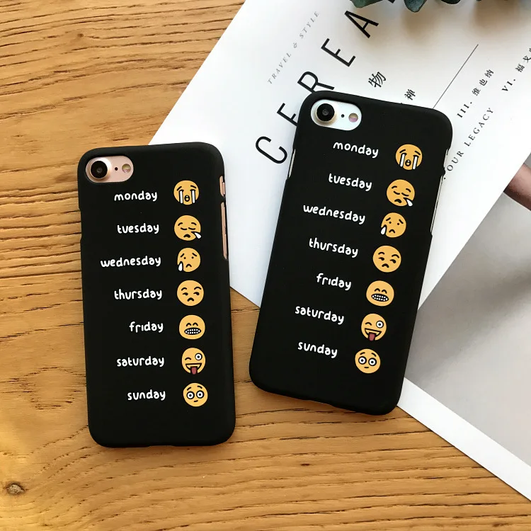 2018 Новое поступление для Apple Iphone 7 Plus 8 X милая улыбка и крик Жесткий ПК защитная