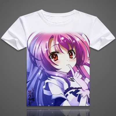 Itsuka Tenma no Kuro Usagi T shirt Japan Anime Cosplay T Shirt Fashion