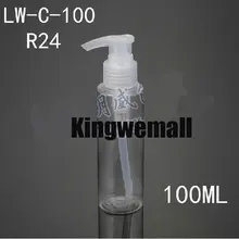 100 мл ПЭТ-бутылка, бутылка лосьона, бутылка шампуня