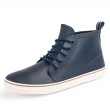 2017 de Lluvia de La Moda Botas Los Hombres Zapatos Tubo Corto Adultos Juegos zapatos de Los Hombres de Primavera y Verano Mans Zapatos Chaussure Calzado de Hombre Homme